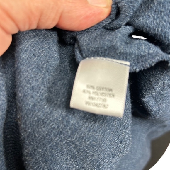 Converse One Star Navy Blue Long Sleeve Sweatshirt Dress Size XL - Picture 8 of 8